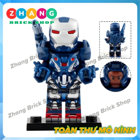 Xếp hình Avenger Thor Captain Marvel Ant man dr Strage  Wasp Scarnet Witch War Machine Iron Man Lego Minifigures Wm6063