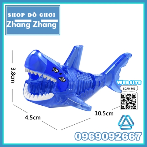 Xếp hình Lego Shark Cá mập Aquaman Siêu rẻ Lego Minifigures Lele XL001