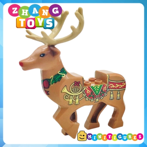 Đồ chơi xếp hình mô hình tuần lộc giáng sinh của ông già Noel Merry Christmas Minifigures Xinh XH1785