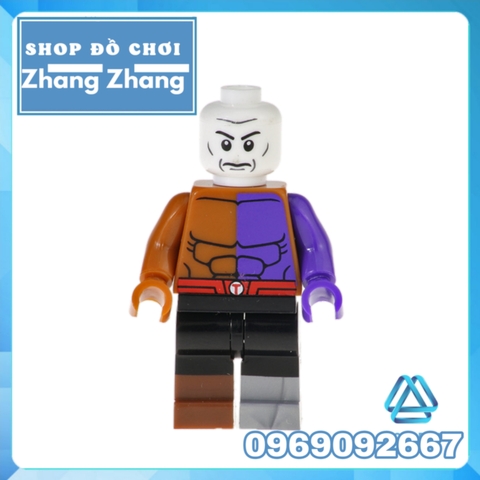 Xếp hình Titans Superboy Atom Smasher Metamorpho Negative Iron Man Vulture Stan Sandman Lego Minifigures Kopf KF6072