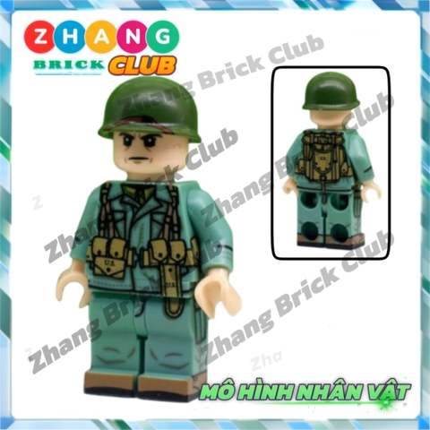 Mô hình nhân vật chiến tranh triều tiên Chí nguyện quân Trung Hàn Mỹ JC013 016 JA015 018