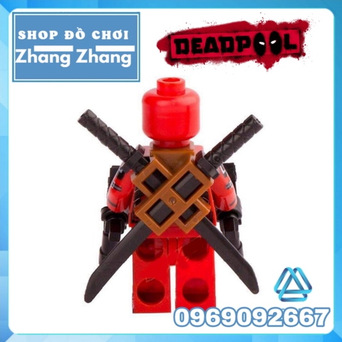 Đồ chơi Xếp hình Deadpool Siêu anh hùng DC Marvel Minifigures Xinh Xh190 X0101