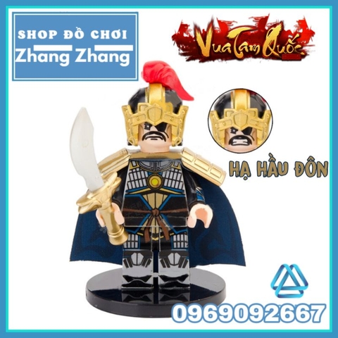 Đồ chơi xếp hình Tam quốc Tào Ngụy Tử Hoàng - Hạ Hầu Đôn Hứa Trử - Trương Liêu - Tuân Úc Minifigures Decool 20319-20324