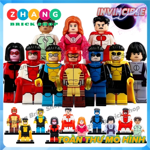 Mô hình nhân vật Invincible Omni Man Samantha Mark Grayson Vanessa Capevincible KDL857
