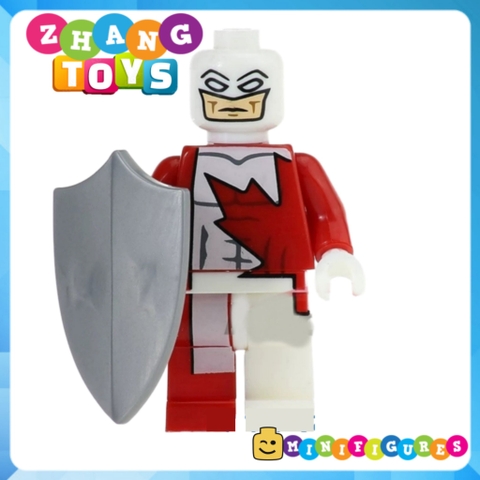 Xếp hình Vindicator - Captain Canuck - Yondu  - Melter - Prowler - Luke Cage - Hellboy Lego Minifigures Kopf KF6029