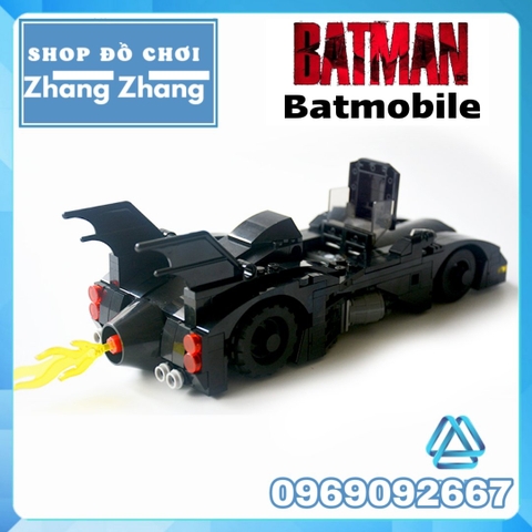[366 hình] Xếp hình Batman siêu xe Batmobile phiên bản Limited Edition Lego Minifigures 8228