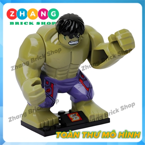 Đồ chơi Xếp hình Avengers Hulk
- Black Widow Captain America - Thor Iron man - Nick Fury Hawkeye Ultron  Minifigures Sy271