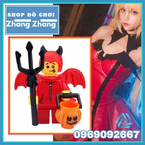 Đồ chơi xếp hình bé quỷ đỏ Little devil mô hình Minifigures MG0099