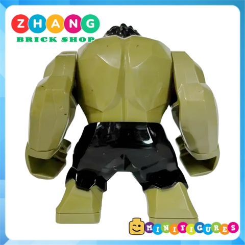 Xếp hình Hulk Endgame tóc bạc lego bigfigures xinh xh887