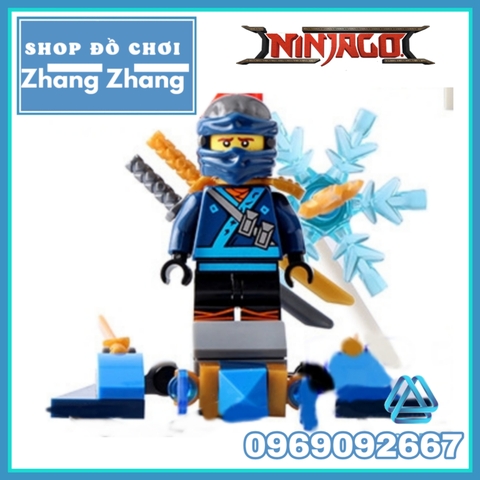 Đồ chơi xếp hình Ninjago gồm Nya - Zane - Garmadon - Lloyd - Jay - Cole - Wu - Kai Minifigures SY652