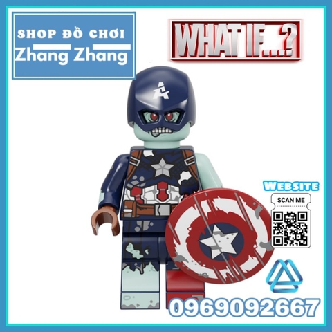 Đồ chơi xếp hình What if Shang Chi - Dr Octopus - Iron Man - Spider Man - Star Lord - Dr Strange Minifigures Kopf KF6145
