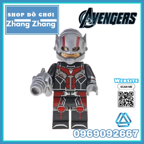 Xếp hình Avengers Endgame & Infinity War Thor Thanos Spider-man Lego Minifigures Kopf KF6087