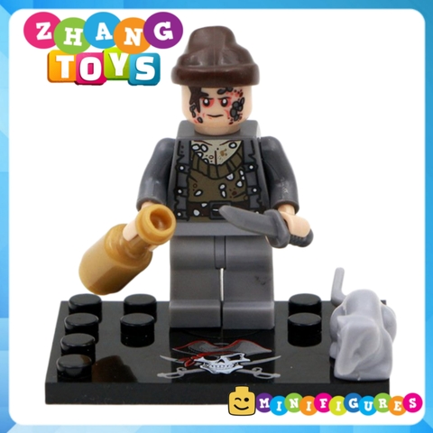 Đồ chơi Xếp hình Pirates of the Caribbean Jack Sparrow Will Turner - Joshamee Gibbs Davy Jones Minifigures KSZ 515
