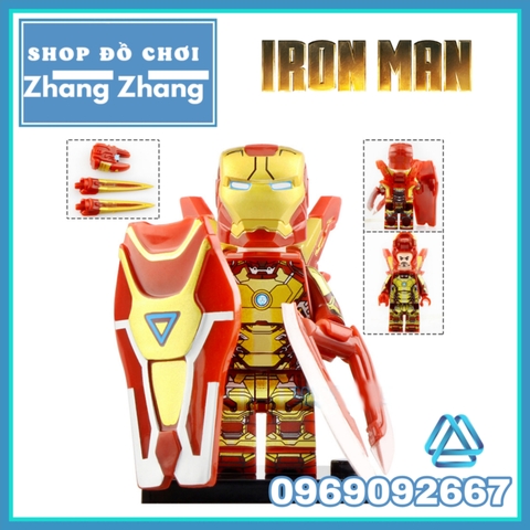 Xếp hình Iron Man Người sắt tuyển tập siêu rẻ siêu đẹp mới nhất 2019 Lego Minifigures WM6065