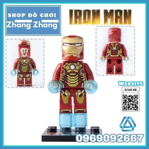 Xếp hình Iron man Ngưởi sắt trong biệt đội Avengers Lego Minifigures Sheng yuan Sy677