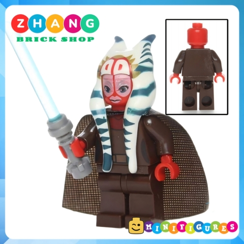 Xếp hình Star Wars Han Solo - Shaak Ti - Luminara Unduli - Luke Skywalker - Oola MTarkin Lego Minifigures POGO PG8051