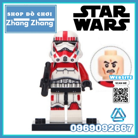 Xếp hình Star Wars binh đoàn Stormtrooper Darth Vader Lego Minifigures WM6037
