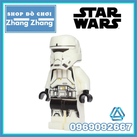 Đồ chơi xếp hình Star Wars Imperial Combat Driver Stormtrooper Chiến tranh giữa các vì sao Minifigures POGO PG654