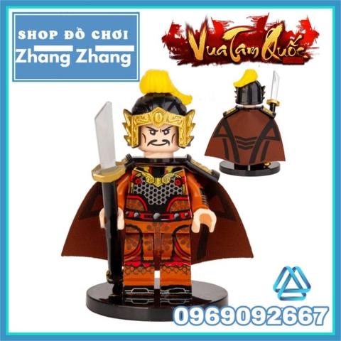 Đồ chơi xếp hình Tam Quốc Three Kingdom Tào Ngụy Điển Vi Quách Gia Minifigures Decool 20331 20336