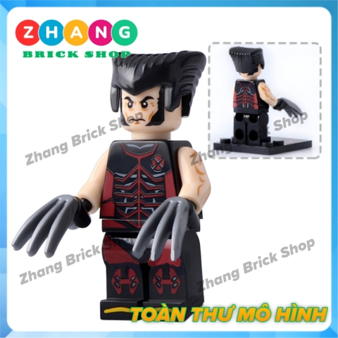 Xếp hình Marvel Spider-Man Wolverine Supergirl Captain America Human Torch Joker Zoom Daredevil Lego Minifigures SY678