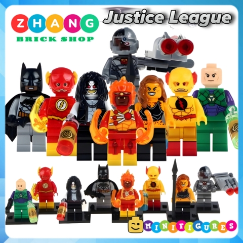 Xếp hình The Flash Siêu anh hùng Batman Lego Minifigures Xinh X0178