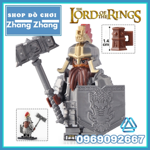 Xếp hình Lord of the Rings Dwarves Warriors Tộc chiến binh người lùn Hobbit Lego Minifigures

Koruit KT1040