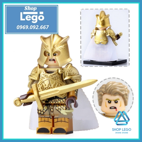 Xếp hình New Game of Thrones Kingsguard Jaime Lannister - Meryn Trant Lego Minifigures Pogo Koruit KT1001