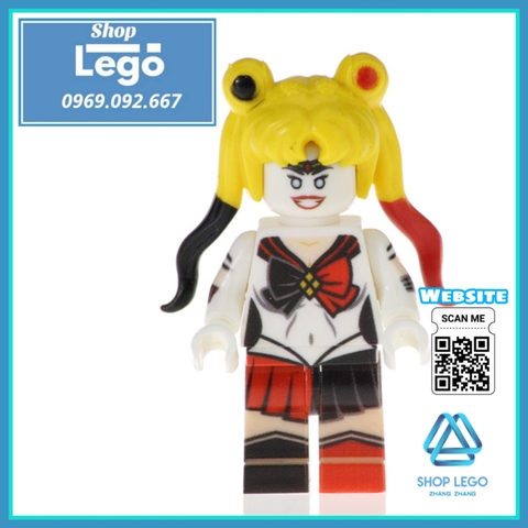 Xếp hình Dare Devil Deadshot Harley Quinn Robin Spider man Wonder Woman Joker Lego Minifigures POGO pg8196