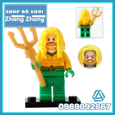 Xếp hình Lego Aquaman : Đế vương Atlantics Lego Minifigures Xinh X0189