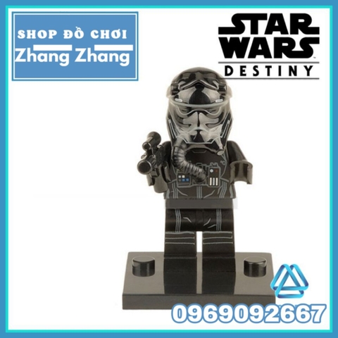 Xếp hình Star Wars Rey - Poe Dameron - Tasu Leech - Chewbacca - Han Solo - Finn Lego Minifigures Xinh X0104
