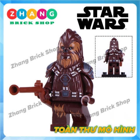 Xếp hình Star Wars C-3PO  - Ben Skywalker - Tarfful - Han Solo - Paz Vizla - Palpatine - Obi-wan Lego Minifigures WM6091