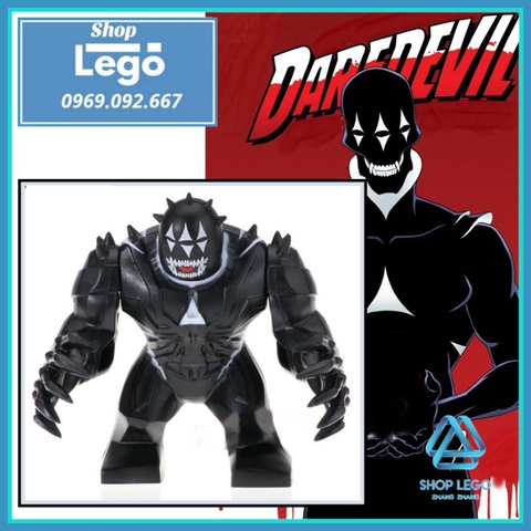 Xếp hình Coyote trong Daredevil villain lai Venom Lego Minifigures POGO PG1814 PG8139