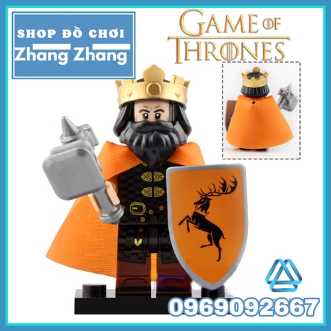 Xếp hình Game of Thrones Baratheon Bannerman Lego Minifigures Koruit KT1029