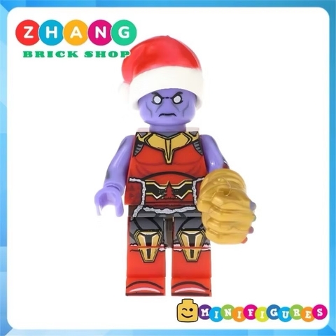 Xếp hình Giáng sinh Joker - Flash - Superman - Loki - Doctor Fate - Shazam Marry Christmas Lego Minifigures POGO PG8188