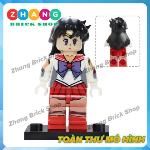 Xếp hình Sailor Moon Thủy thủ mặt trăng Tuxedo Lego Minifigures POGO PG8156