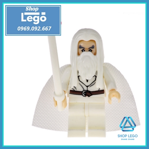 Xếp hình Frodo Gandalf Thranduil Elrond Lake-town Galadriel Arwen Merry Lego Minifigures Pogo PG8148