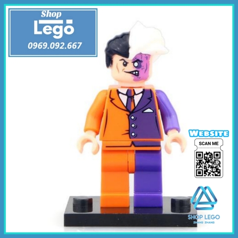Xếp hình Nghiệp đoàn tội phạm DC Comics Gotham Batman Joker Manta Lego Minifigures POGO PG8018