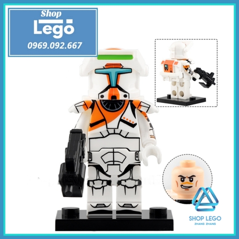 Xếp hình Star Wars Gregor - Niner - Boss - Fixer - Scorch - Sev Lego Minifigures Koruit KT1049