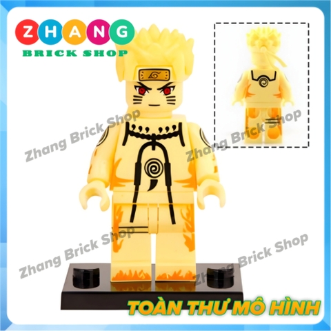 Xếp hình Naruto - Sasuke - Itachi - Jiraiya - Kakashi Lego Minifigures Kopf KF6078