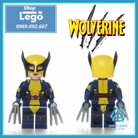 Xếp hình Nữ người sói Wolverine Laura Kinney trong The Savage Clone - X-23 Lego Minifigures Kopf KF432