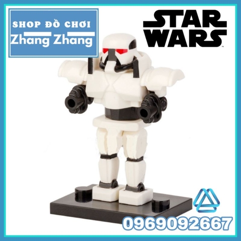 Đồ chơi xếp hình Star Wars mô hình Sentry Droid Minifigures Koruit XP403