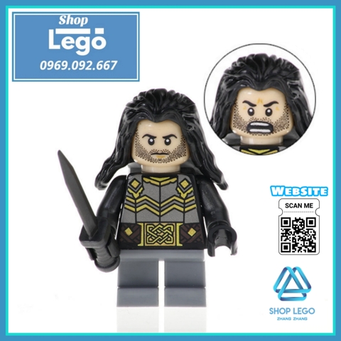 Xếp hình The Lord of the Rings Fili Dain Kili Oin Gloin Dori Goblin Gundabad Orc Lego Minifigures Pogo PG8183