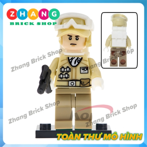 Xếp hình Star Wars Kessel Droid - Rey - Rebel Trooper Han Solo - Darth Vader Lego Minifigures Pogo PG8145