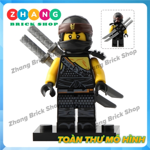 Xếp hình Ninjago Skylor - Jay - Jet Jack - Kai - Zane- Skullbreaker- Muzzle - Cole Lego Minifigures Lele A017 024