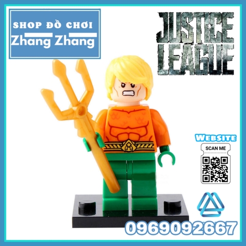 Xếp hình Aquaman Mr Fantastic Catwoman Joker Nick Fury Human Torch Wonder Woman DC Comics Lego Minifigures Xinh 051 059