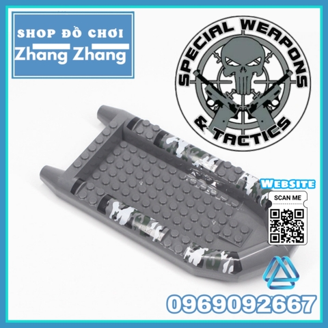 Xếp hình xuồng máy cano cao tốc của lực lượng đặc nhiệm SWAT Lego Minifigures