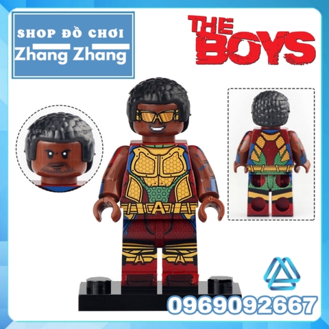 Đồ chơi xếp hình The Boys Homelander Starlight Soldier Boy Stormfront A-Train Queen Maeve Minifigures Xinh X0337