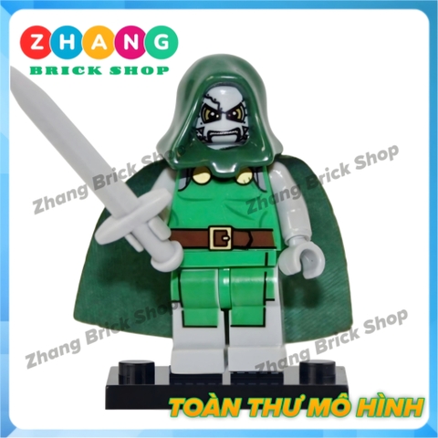 Xếp hình DC Comics Poison Ivy Batgirl Cyclops Venom Hawkeye Joker Penguin Lego Minifigures Xinh X0106