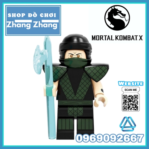 Xếp hình Mortal Kombat Rồng đen Lego Minifigures Kopf KF6102