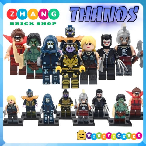 Xếp hình Thane - Valkyrie - Taskmaster -Skaar
- Ares - Gorgon - Catwoman siêu anh hùng Lego Minifigures POGO PG8122